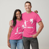 T-shirt Anti Saint Valentin Drôle Ne Me Touche Pas (Unisexe)