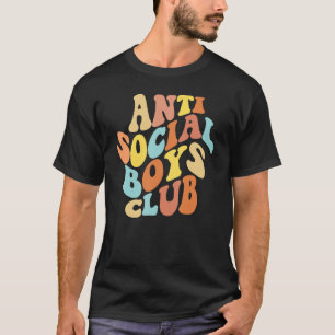 T-shirt Anti Social Boys Club Funny Introvert Anti-Social