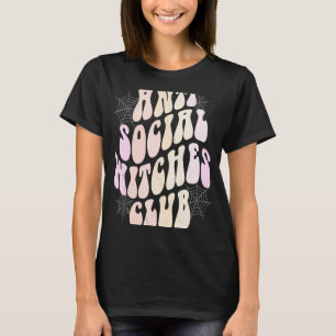 T-shirt ANTI SOCIAL WITCHCLUB Vintage Introvert Salem W