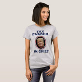 T-shirt anti-Trump Evader en chef (Devant entier)