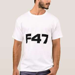 T-shirt Anti Trump F47 Collection Bold Résister au Projet