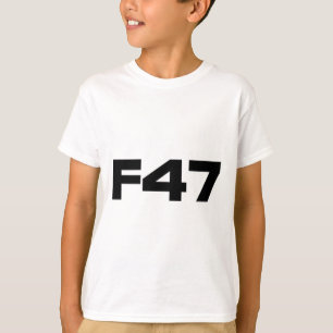 T-shirt Anti Trump F47 Collection Bold Résister au Projet
