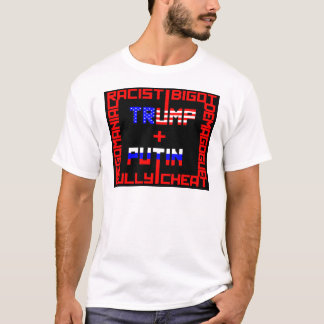 T-shirt Anti Trump+Poutine