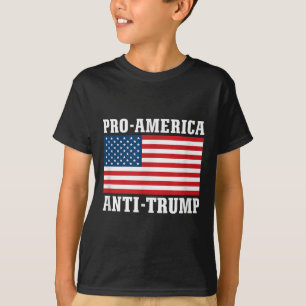 T-shirt Anti-Trump pro-américain