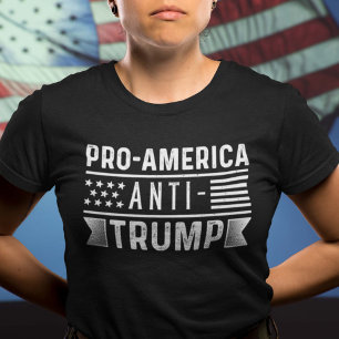 T-shirt Anti-Trump pro-américain