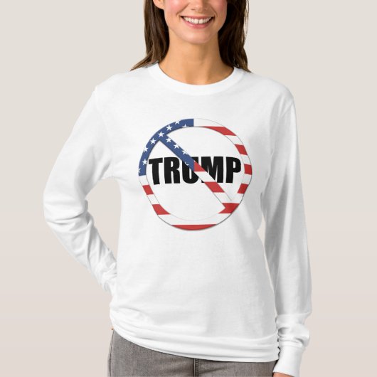 T-shirt Anti-Trump pro-démocratie (Devant)