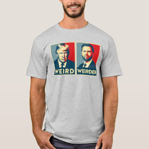 T-shirt Anti Trump Vance - bizarre et bizarre