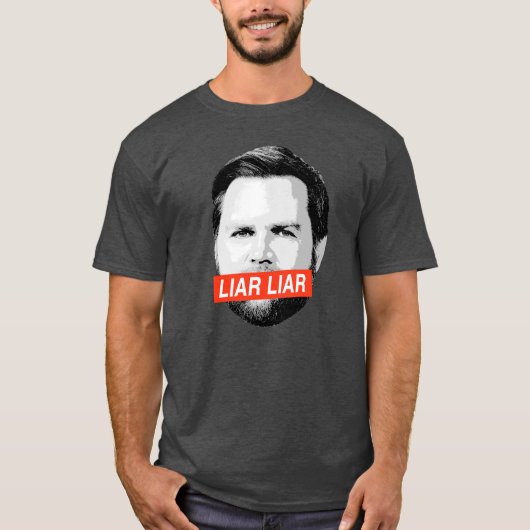 T-shirt Anti Vance - menteur menteur (Devant)