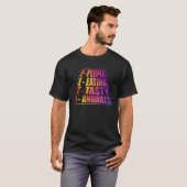 T-shirt Anti Vegan Meat Saying 4 (Devant entier)
