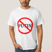 T-shirt Anti Vladimir Poutine  (Devant)