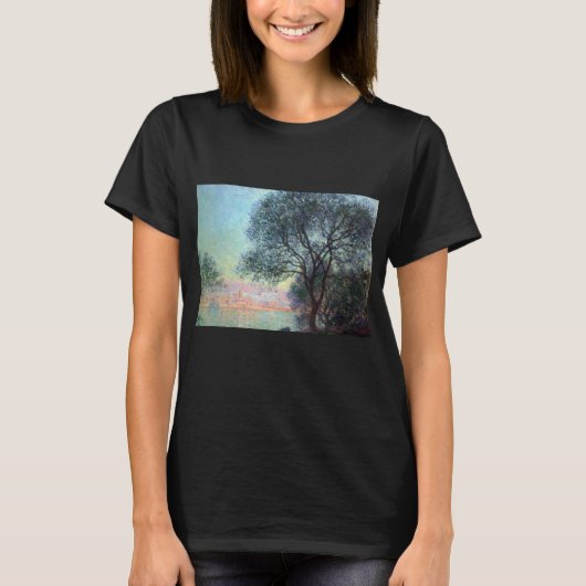 T-shirt Antibes le matin par Claude Monet (Devant)