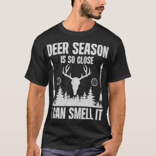 T-shirt Anticipation De La Saison Des Cerfs : Le Sent Dit