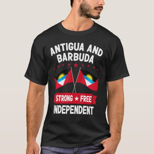 T-shirt Antigua and Barbuda (Devant)
