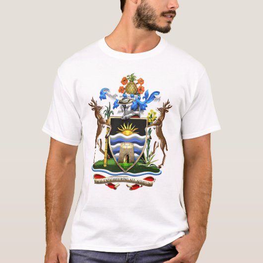 T-shirt Antigua-et-Barbuda (Devant)