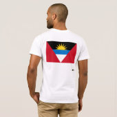 T-SHIRT ANTIGUA-ET-BARBUDA (Dos entier)