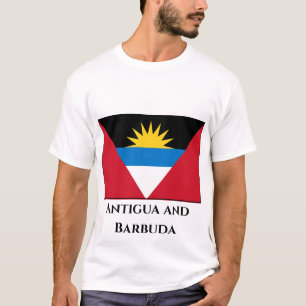 T-shirt Antigua et Barbuda Flag