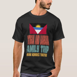 T-shirt Antigua-Et-Barbuda Voyage Vacances Antigua-Et-Barb