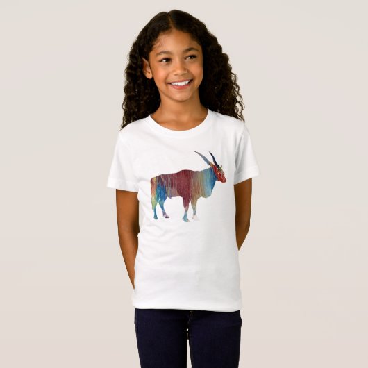 T-Shirt Antilope d'éland (Devant entier)