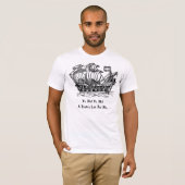 T-shirt Antique bateau pirate (Devant entier)