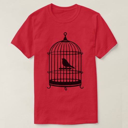 T-shirt Antique Birdcage (Design devant)