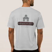 T-shirt Antique Car Barn - Dry Fit Gray (Dos)