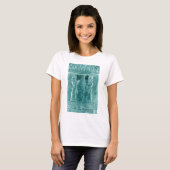 T-shirt antique de Perse (Devant entier)