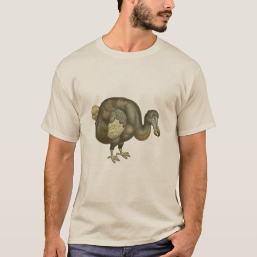 T-shirt Antique Dodo Bird Natural History (Devant)