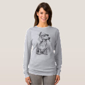 T-shirt Antique Marble Dachshund (Devant entier)