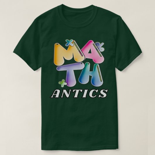 T-shirt Antique mathématique 1 (Design devant)