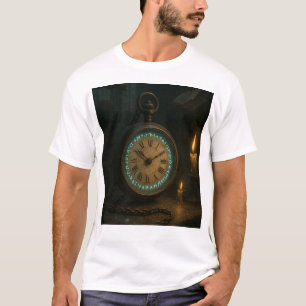 T-shirt Antique montre de poche