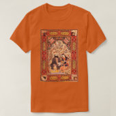 T-shirt Antique Tabriz Omar Khayyam Rug Imprimer (Design devant)