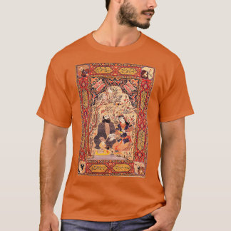 T-shirt Antique Tabriz Omar Khayyam Rug Imprimer