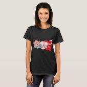 T-shirt Antique Valentine Cat (Devant entier)