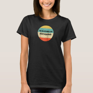 T-shirt Antiquité Je Préférerais Antiquer Raglan