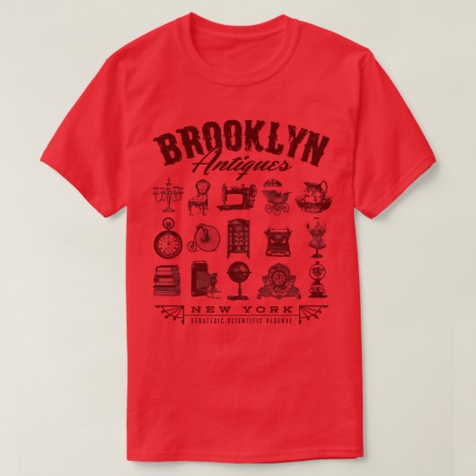 T-shirt Antiquités de Brooklyn (Design devant)