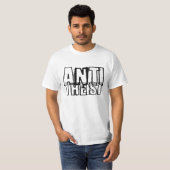 T-shirt AntiTheist - (Devant entier)