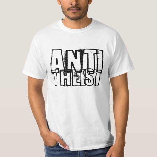 T-shirt AntiTheist - (Devant)