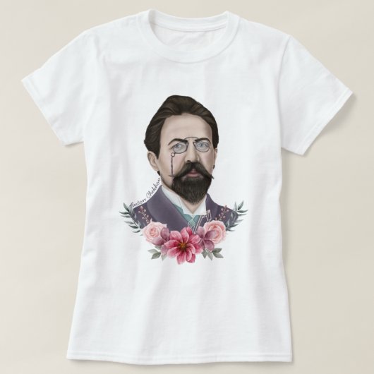 T-shirt Anton Chekhov (Design devant)
