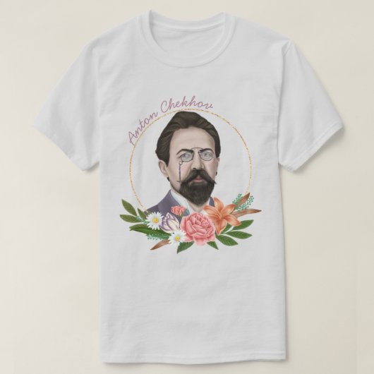 T-shirt Anton Chekhov (Design devant)