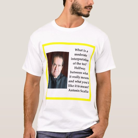 T-shirt Antonin Scalia (Devant)