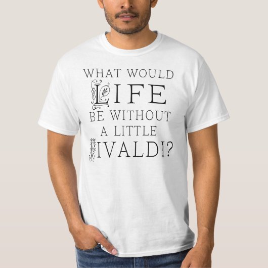 T-shirt Antonio Vivaldi (Devant)