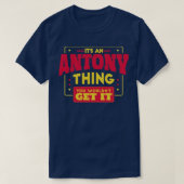 T-shirt Antony (Design devant)