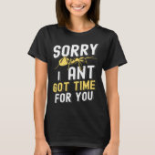 T-shirt Ants Insects Beetle Bug Entomology (Devant)