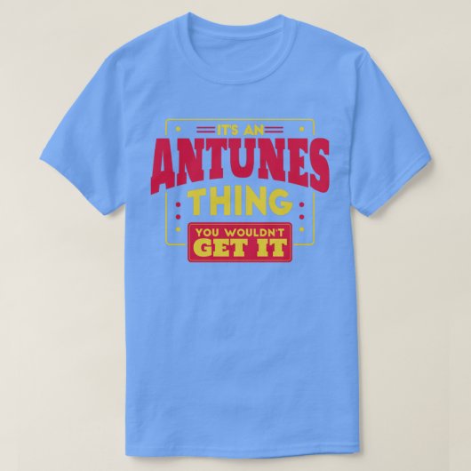 T-shirt Antunes (Design devant)
