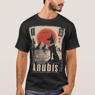 T-shirt Anubis Guardian - L'art sentinelle du mur de Phara