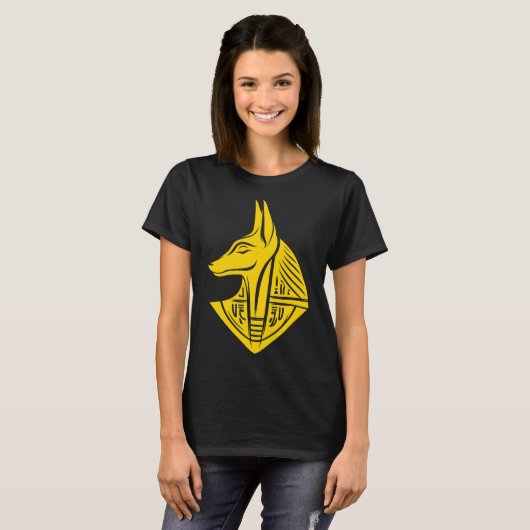 T-shirt Anubis Jackal Symbol (Devant entier)