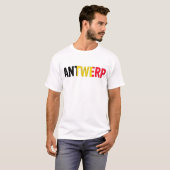 T-shirt Anvers Belgique (Devant entier)