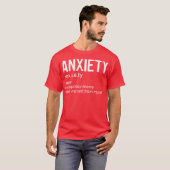 T-shirt Anxiété (Devant entier)