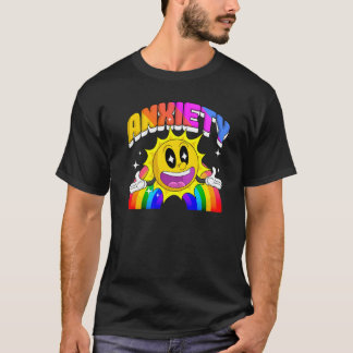 T-shirt ANXIETY mème Profitez de votre zoomer de crise exi