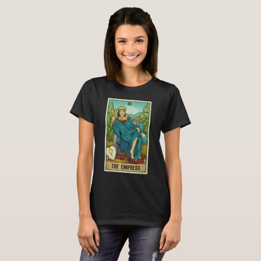 T-shirt AOC Empress Tarot Card Halloween Costume AOC 2024 (Devant entier)